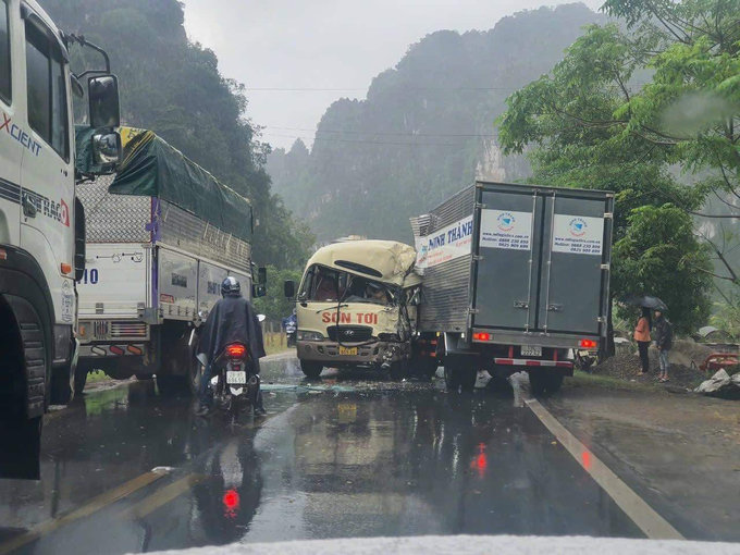 Hiện trường vụ tai nạn