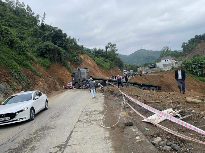 Hiện trường vụ tai nạn
