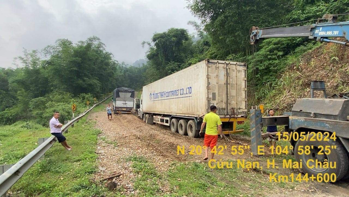 Vụ tai nạn may mắn không gây thiệt hại về người và tài sản