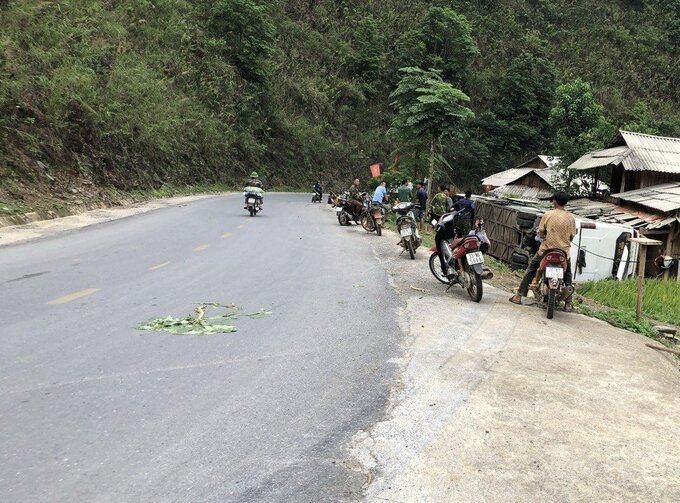 Hiện trường vụ tai nạn