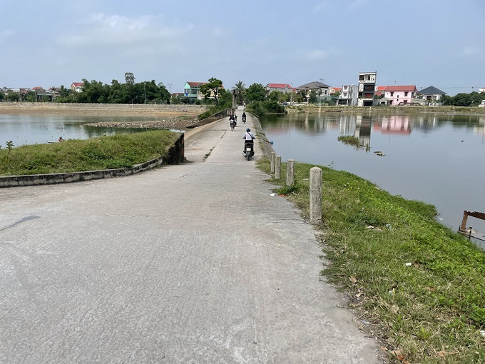 Đập tràn Kênh Kịa được xây dựng trước những năm 1990