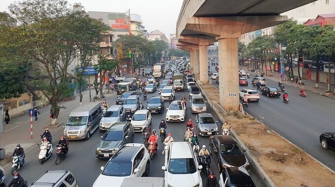 Hà Nội tổ chức lại nút giao Nguyễn Cơ Thạch - Hồ Tùng Mậu từ ngày 22/4