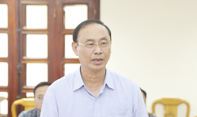 Thứ trưởng Bộ GTVT Lê Đình Thọ ghi nhận và đánh giá cao Hà Tĩnh khi nỗ lực, tập trung cao cho công tác GPMB dự án cao tốc Bắc - Nam