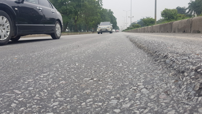 Tuyến tránh phía Đông TP.Thanh Hóa đã xuống cấp nghiêm trọng nhưng không có kinh phí để tu sửa