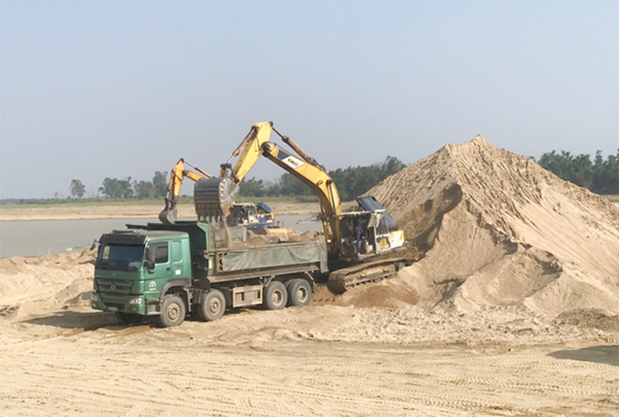 Đảm bảo vật liệu san lấp là điều kiện tiên quyết để hoàn thành tiến độ các dự án giao thông trọng điểm
