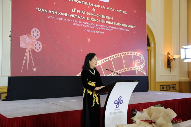 Tiến sĩ Ngô Phương Lan - Chủ tịch Hiệp hội Xúc tiến Phát triển Điện ảnh Việt Nam