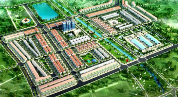 Phối cảnh dự án Khu đô thị phía Tây Nam TP Vinh