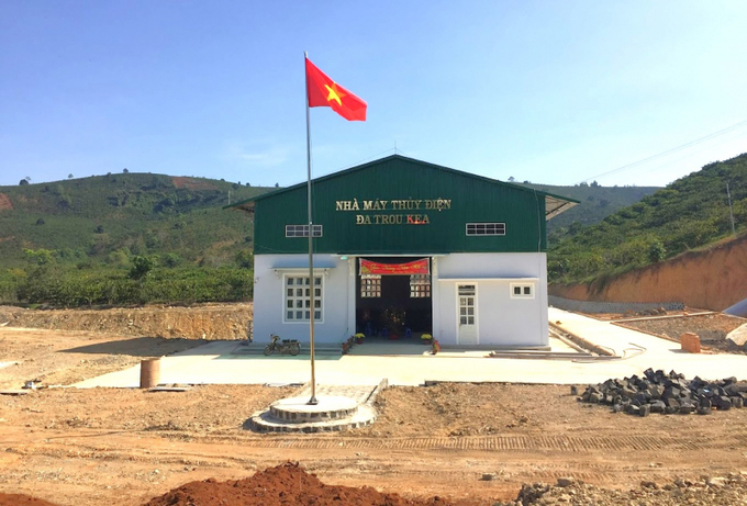 Thủy điện Đa Trou Kea của Công ty TNHH Sản xuất Thương mại Thiết bị điện và Cơ khí Nhật Anh