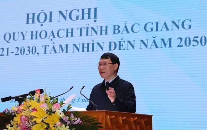 Đồng chí Lê Ánh Dương chỉ đạo một số nhiệm vụ cần làm ngay về thực hiện quy hoạch tỉnh