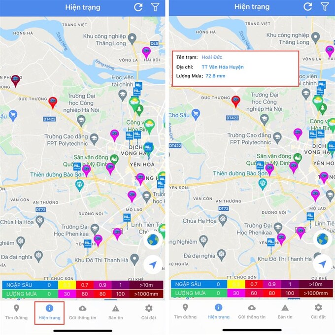 Ứng dụng HSDC Maps