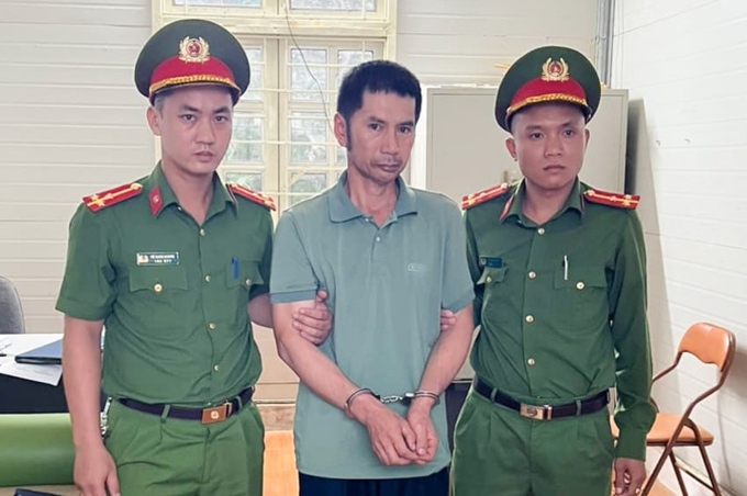 Bị can Lò Văn Tiết. (Ảnh: Công an cung cấp)