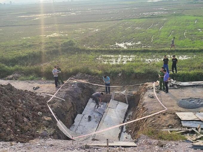 Hiện trường vụ tai nạn