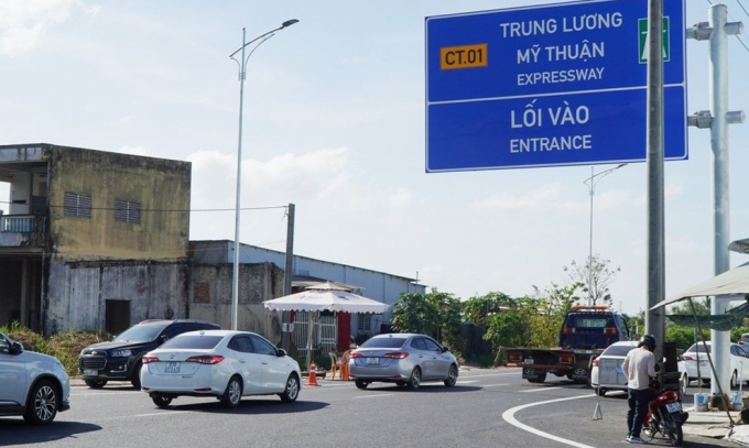 Sau 15 ngày phục vụ người dân lưu thông trong dịp Tết, kể từ 0h ngày 11/2 cao tốc Trung Lương - Mỹ Thuận dừng vận hành theo kế hoạch