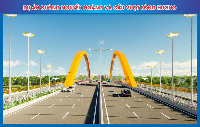 dự án cầu vượt sông hương 1