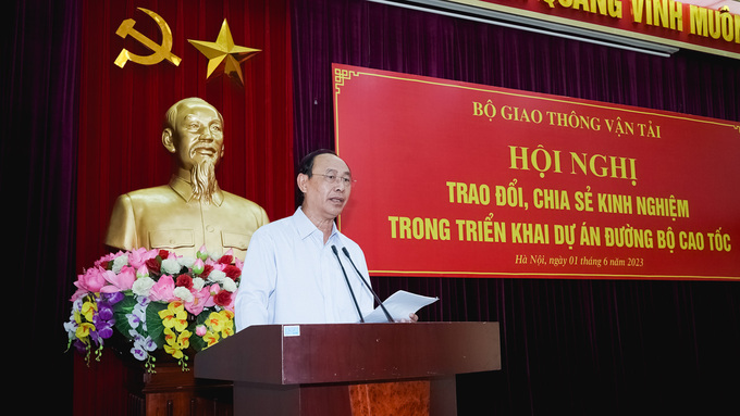 Thứ trưởng Lê Đình Thọ phát biểu tại Hội nghị