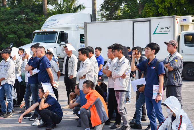 Học viên chú ý nắng nghe những kỹ năng cơ bản khi tham gia giao thông