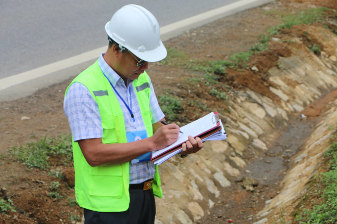 Các ghi nhận tại hiện trường được ghi chép cẩn thận