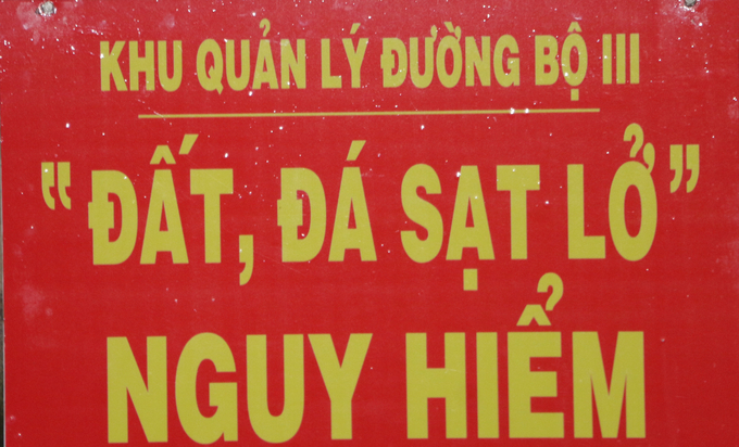 Khu QLĐB III đang chỉ đạo các đơn vị khẩn trương khắc phục sạt lở
