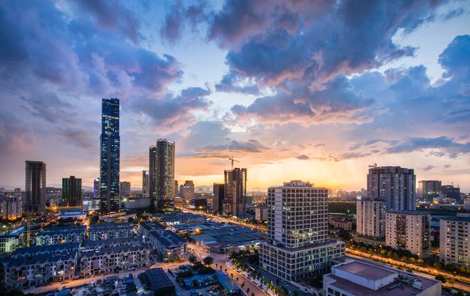 Phạm vi nghiên cứu là toàn bộ địa giới hành chính thành phố Hà Nội.
