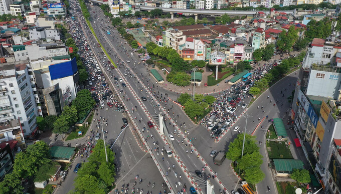 Sắp cải tạo, mở rộng tuyến đường Vành đai 2 đoạn Ngã Tư Sở - Cầu Giấy
