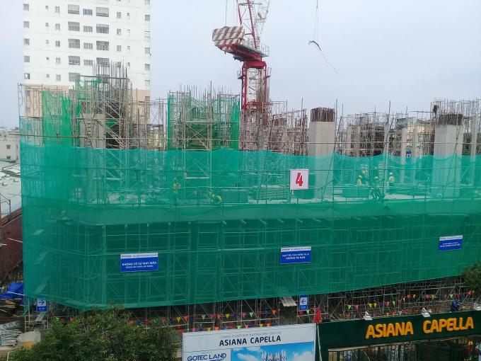 Số lượng nhà ở mới không nhiều.