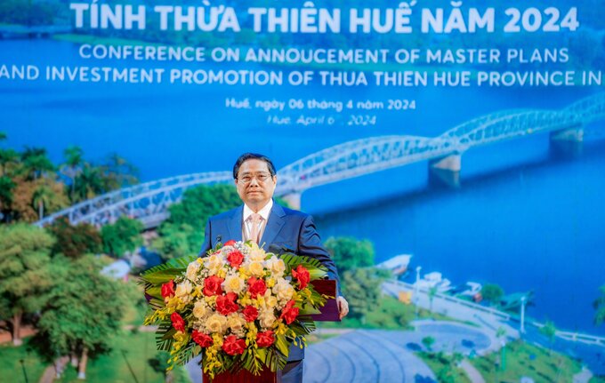 Thủ tướng Chính phủ Phạm Minh Chính phát biểu chỉ đạo tại hội nghị.