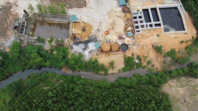 Toàn bộ công trình nhà máy của công ty hiện tại đang xây dựng không đúng mục đích sử dụng đất