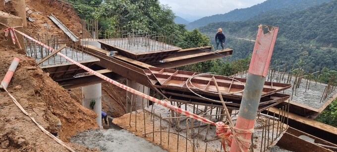 Dự án mở rộng taly âm với độ sâu hàng chục mét