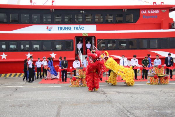 Tuyến tàu biển cao tốc từ Đà Nẵng ra đảo Lý Sơn