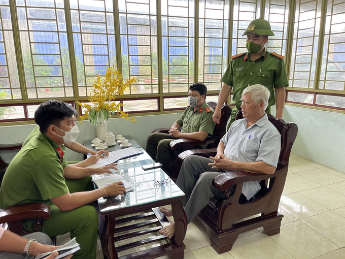 Cơ quan chức năng làm việc tại công ty TNHH 1 thành viên cao su Huy Anh