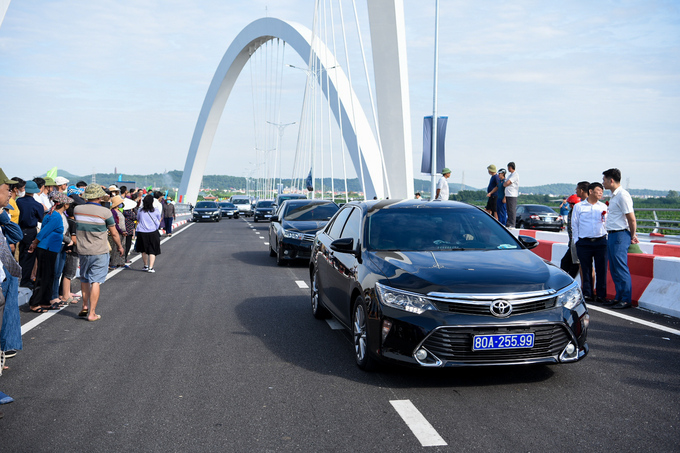 Việc hoàn thành và đưa vào hoạt động sẽ giảm tải cho cầu Hồ thường xuyên ùn tắc; kết nối các tuyến QL1 - QL17 - đường tỉnh 287 - QL38 - QL18.