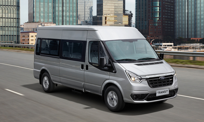 Ford Transit là dòng xe Van phổ biến tại Việt Nam. Ảnh Ford