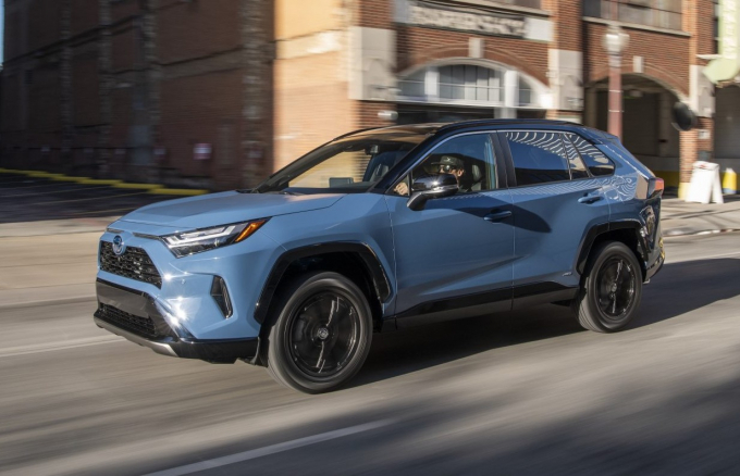 Toyota RAV4 2022 phiên bản màu Cavalry Blue | Ảnh: Toyota