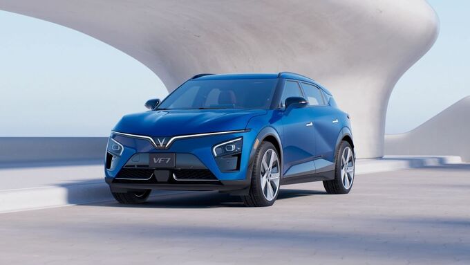 VF 7 – Mẫu xe được đón chờ nhất năm 2023 của VinFast