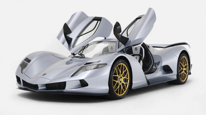 Aspark Owl - siêu xe thuần điện nhanh nhất thế giới | Ảnh: BBC Top gear