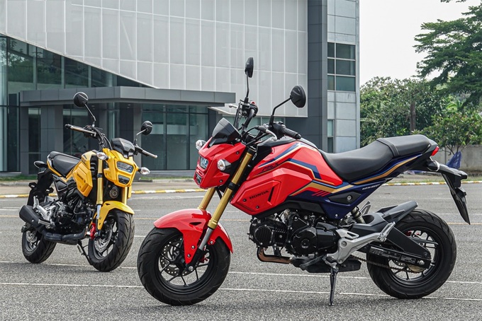 Mẫu Honda MSX125 đang là mẫu xe có mức tiêu thụ tốt nhất khi chưa cần tới 1,5L xăng là đã đủ để di chuyển quãng đường 100km. Ảnh Internet
