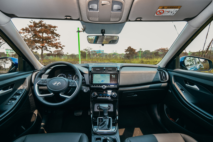Hyundai Creta sở hữu khoang nội thất rộng rãi hiện đại hàng đầu phân khúc