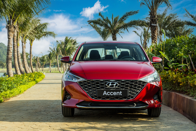 Hyundai Accent tiếp tục là mẫu xe có số lượng bán hàng tốt nhất tháng 12/2023