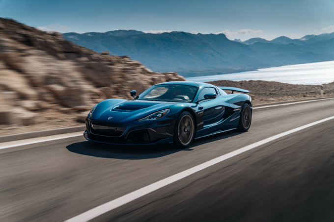 Rimac Nevera trị giá 2,4 triệu Euro tương đương 62,3 tỷ VNĐ