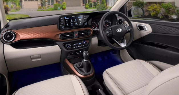 Hyundai Aura 2023 bản nâng cấp tại Ấn Độ