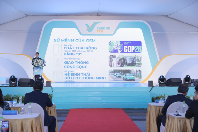Ông Nguyễn Văn Thanh - Tổng Giám đốc Công ty GSM phát biểu