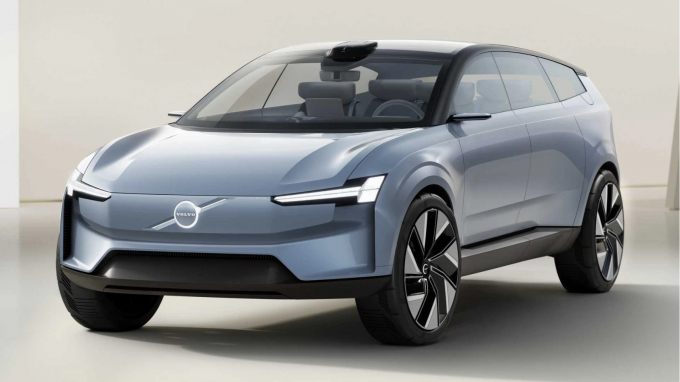 Thiết kế dự kiến của dòng SUV thuần điện của Volvo với kích thước nằm giữa xe XC60 và XC90 cùng hãng