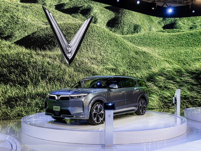 VF 8 và VF 9 được ra mắt công chúng toàn cầu lần đầu tiên tại Los Angeles Auto Show 2021