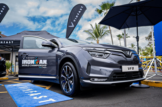 Tại Giải Vô địch Thế giới VinFast IRONMAN 2022 diễn ra tại Hawaii, VinFast, trong vai trò là nhà tài trợ Danh hiệu (Title Partner) và Đối tác Xe điện độc quyền, sẽ đồng hành cùng các vận động viên ở vai trò hỗ trợ cho quá trình thi đấu