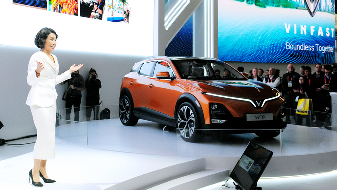 VF 6 concept tại Hà Nội.