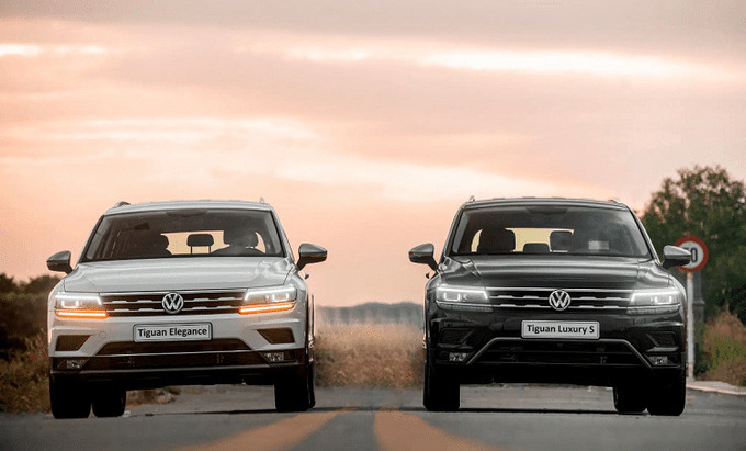 Tiguan ứng dụng hỗ trợ đỗ xe tự động Park Assist trong hệ thống.