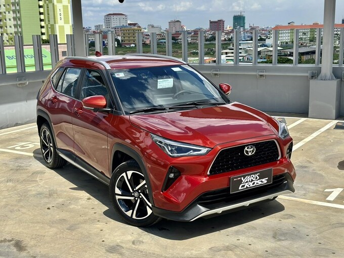 Mẫu Yaris Cross lăn bánh tại Việt Nam